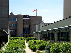 The University of Toronto is one of two post-secondary institutions located in Scarborough.