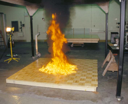 Uncontrolled burning of gasoline produces large quantities of soot and carbon monoxide.