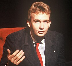 Appearing on British television programme After Dark in 1989