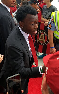Atlanta United FC homegrown player George Bello is a 2021 MLS All-Star. Bello has earned 7 caps with the USMNT.
