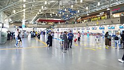 Terminal interior