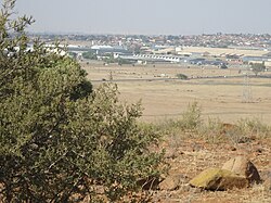 View of the Hamilton industrial area in Bloemfontein