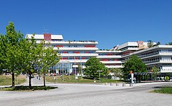 Main building from the south