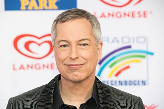 Thomas Hermanns, the presenter of the programme