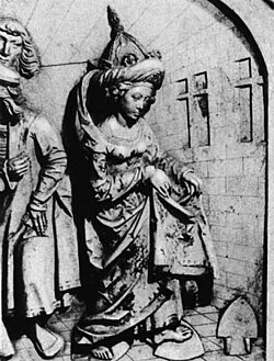 According to legend, after being accused of adultery, Cunigunde of Luxembourg proved her innocence by walking over red-hot ploughshares.