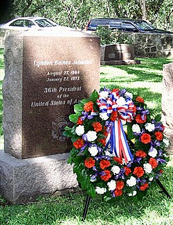 Johnson's grave
