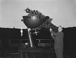 The world's first planetarium projector, Zeiss Mark I, 1923