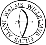 Personal seal of Sir William Wallace, found on a letter written on 11 October 1297, to the mayor of Lübeck, Germany