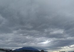 Stratocumulus clouds after a cold front