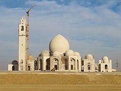 View of the Grand Jamia Mosque in Bahria Town Karachi