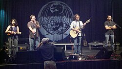 Coulton, Paul and Storm, and Molly Lewis performing at Dragon*Con 2011