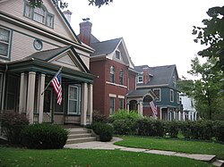 The Central Avenue Historic District in Grafton Hill