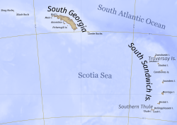 Map of the islands