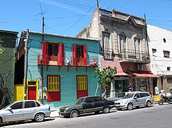 Buenos Aires district of La Boca, settlement of the Genoese