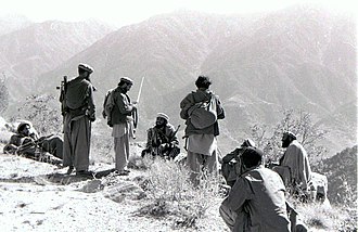 Afghan mujahideen forces in Kunar Province in 1987