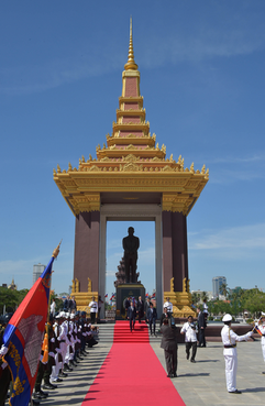 Memorial of King Norodom Sihanouk
