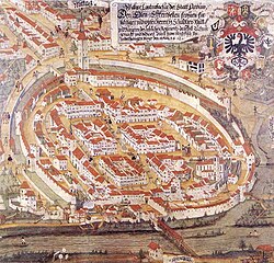 View of Aarau from 1612