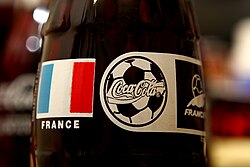 Coca-Cola was one of the sponsors of FIFA World Cup 1998.