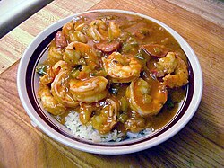 Seafood gumbo
