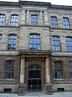 Extension of the library (1878 to 1882), now known as the Prinzenstraßen Building