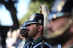 Members of the Portuguese National Republican Guard (GNR).
