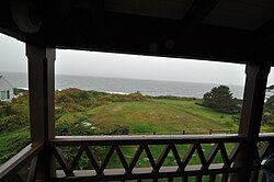 View of the sea, visible from the balcony