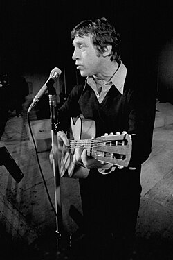 Soviet singer-songwriter, poet and actor Vladimir Vysotsky in 1979