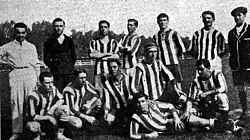 The team of 1915 reached the Copa de Honor final v. Racing Club