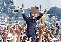 Richard Nixon campaign rally, July 1968