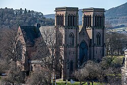 St. Andrew's Cathedral, on the banks of the River Ness