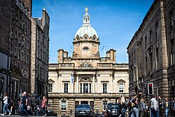 The Bank of Scotland's head office in central Edinburgh