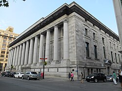 The Édifice Ernest-Cormier is the courthouse for the Quebec Court of Appeal in Montreal.