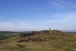 The summit of Beacon Hill