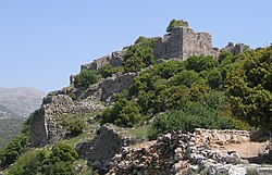 Nimrod Fortress, built by the Ayyubids and hugely enlarged by the Mamluks