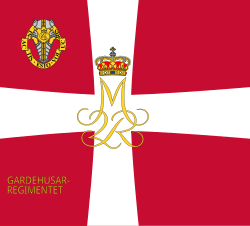 The Guard Hussar Regiment's Colours