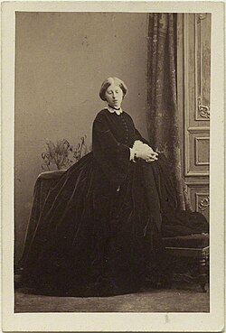 Marie, Princess of Hohenlohe-Schillingsfürst, 1860s, by Camille Silvy