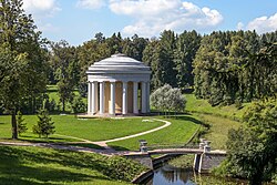 The "Temple of Friendship" in Pavlovsk Park