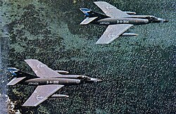 Super Étendard were used in the Falklands War.