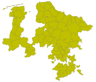 Counties in the province of Hanover (1905)