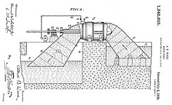 Patent diagram for Wood Screw Pump (page 1)