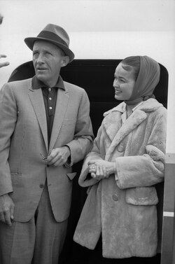 Bing Crosby and Kathryn Grant in 1960