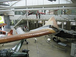 Horten Ho IV flying wing sailplane prone seating glider