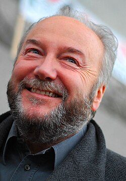 Galloway at a Stop the War event in February 2007