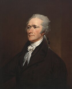 Jefferson opposed Treasury Secretary Alexander Hamilton's proposal to establish a government bank, and the two emerged as political rivals during George Washington's presidency.