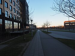 Telefongatan near the Ideon Science Park