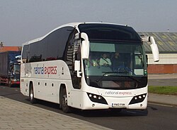 Selwyns Travel's Plaxton Elite bodied Volvo B9R in Liverpool