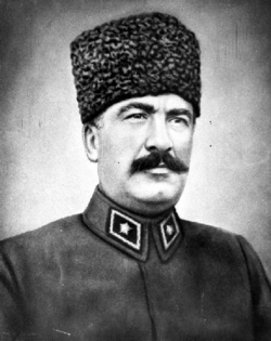 Mustafa Fevzi Pasha, commander of the Seventh Army in June 1918