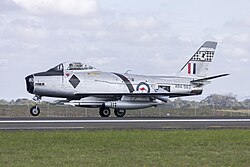 Preserved CAC Sabre Mk 30 in 2018.