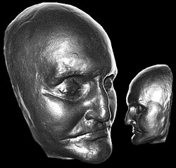 Burr's death mask