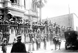 Student takeover of the UBA Faculty of Law in 1919